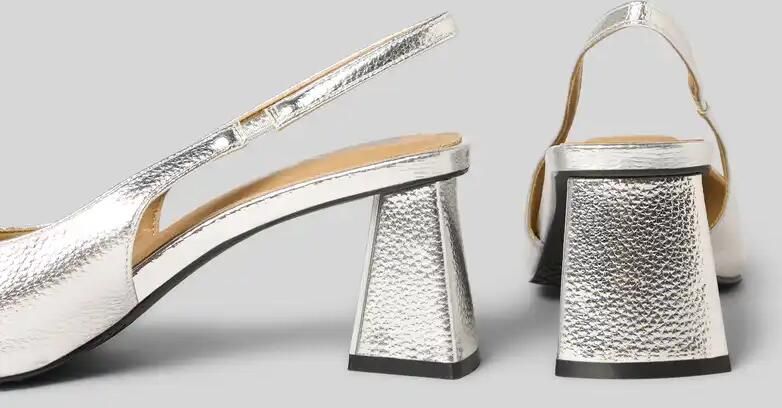 Bianco Pumps met Structuurpatroon - Foto 2