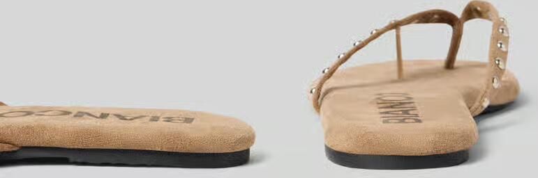 Bianco Teenslippers met siervetertjes - Foto 2
