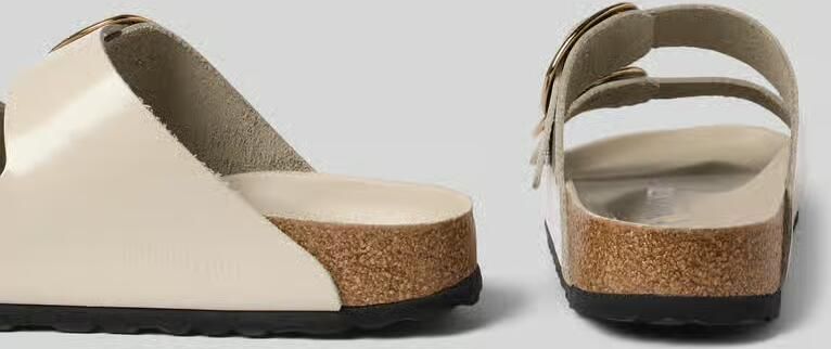 Birkenstock Huisschoenen van echt leer model 'Arizona' - Foto 4