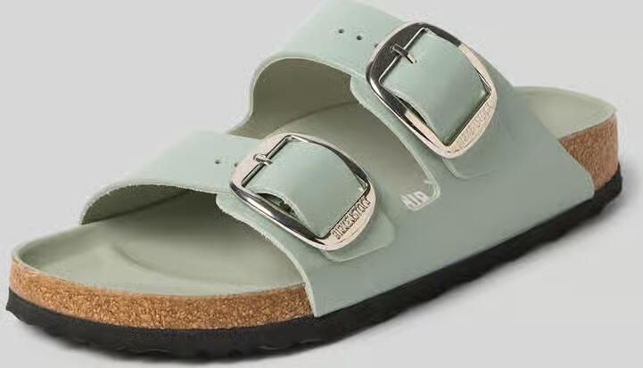 Birkenstock Huisschoenen van echt leer model 'Arizona'