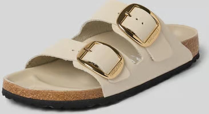 Birkenstock Huisschoenen van echt leer model 'Arizona'
