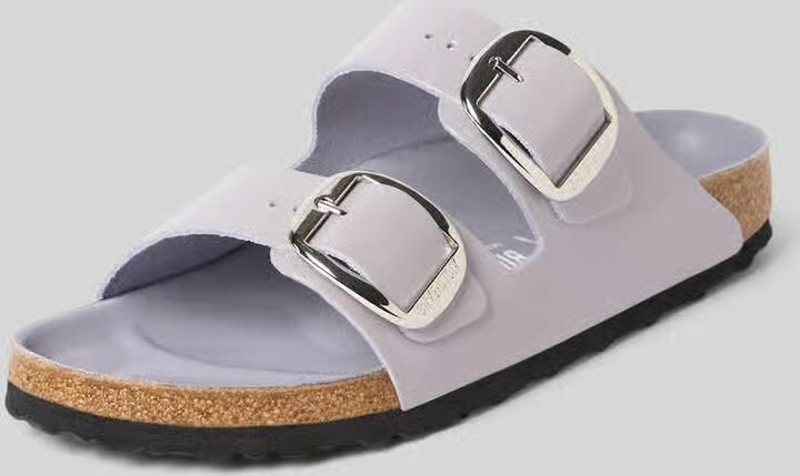 Birkenstock Huisschoenen van echt leer model 'Arizona'