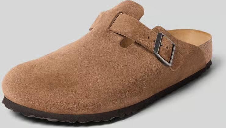 Birkenstock Suede Slippers en Sandalen Bruin Nubuck - Foto 9