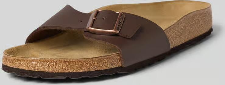 Birkenstock Madrid Slippers Dark Brown Regular fit | Bruin | Imitatieleer - Foto 12