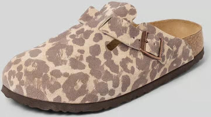 Birkenstock Suede Slippers en Sandalen Dames Bruin Suède - Foto 7