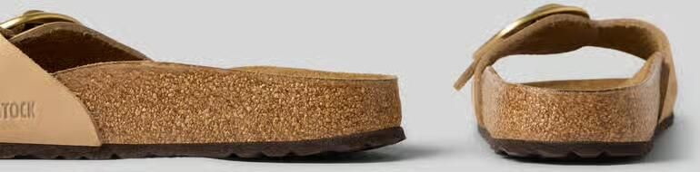 Birkenstock Instappers van echt leer van nubuckleer met logodetail - Foto 2