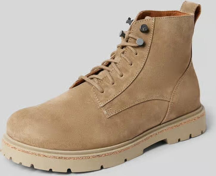 Birkenstock Leren boots met treklus model 'Highwood'