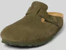 Birkenstock Leren slippers met doornsluiting model 'BOSTON'