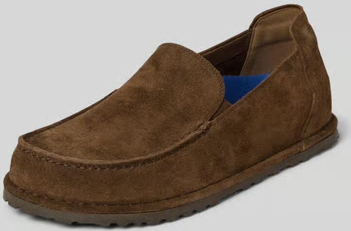 Birkenstock Loafers van echt suède model 'Utti'