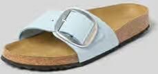 Birkenstock Sandaaltje van nubuckleer model 'MADRID BIG BUCKLE'
