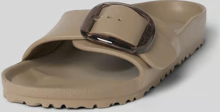 BIRKENSTOCK Badslippers Dames Madrid Big Buckle Eva Rubber Beige - Foto 9