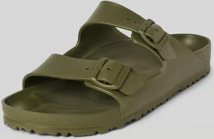 Birkenstock Arizona Slippers en Sandalen Heren Olijf Plastic - Foto 13