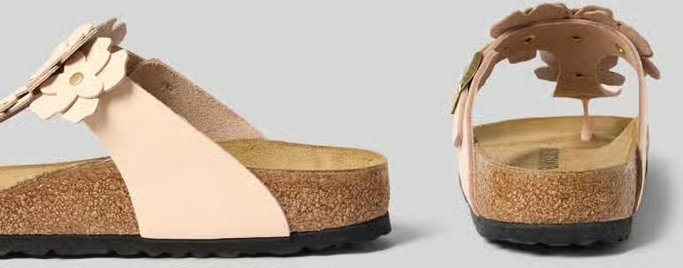 Birkenstock Teenslippers met florale applicaties model 'GIZEH' - Foto 2