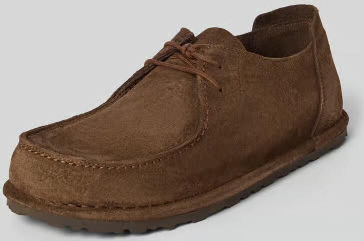Birkenstock Utti Lace Suede Leather Sneakers bruin - Foto 8