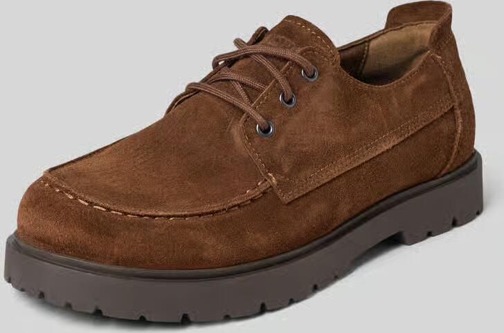 Birkenstock Highwood Moc Lace Low Suede Leather Sneakers bruin - Foto 3