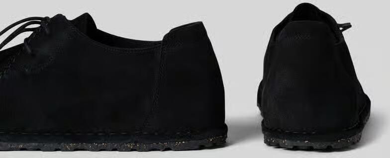 Birkenstock Veterschoenen van leer met gestructureerde zool model 'UTTI' - Foto 2