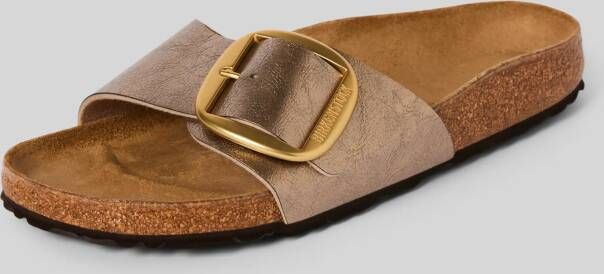 BIRKENSTOCK Slippers Dames Madrid Big Buckle Dames Maat: 43 Kleur: Taupe - Foto 13