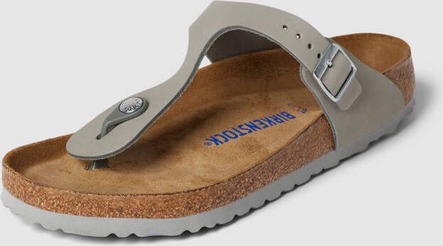 Birkenstock Teenslippers met doornsluiting model 'Gizeh'