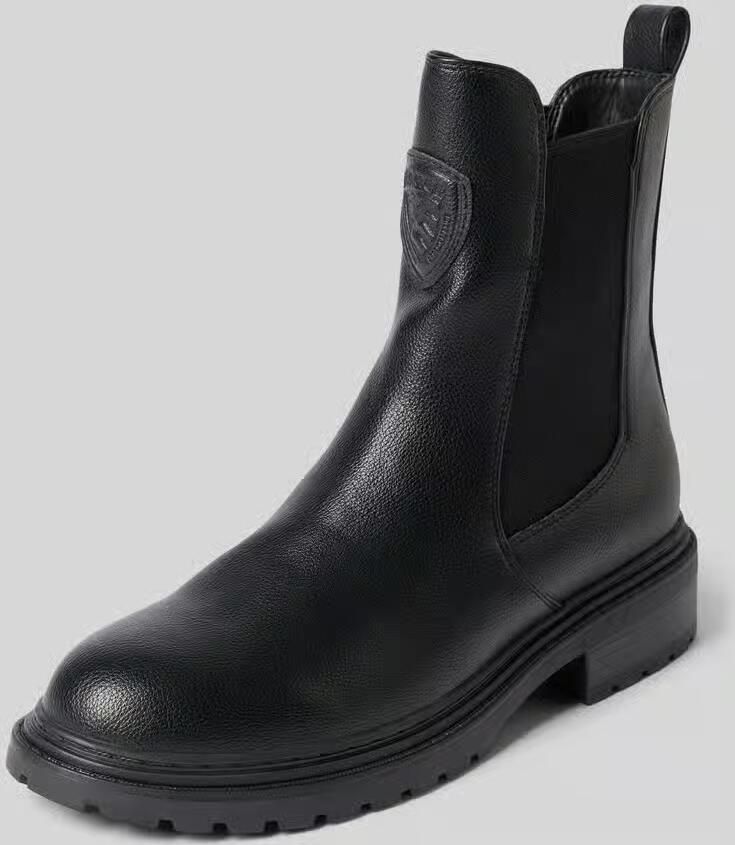 Blauer USA Enkellaarsjes met elastische inzetten model 'ELLIS'