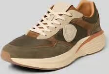 Blauer USA Sneakers met labelpatch en reliëf model 'LANDER02'