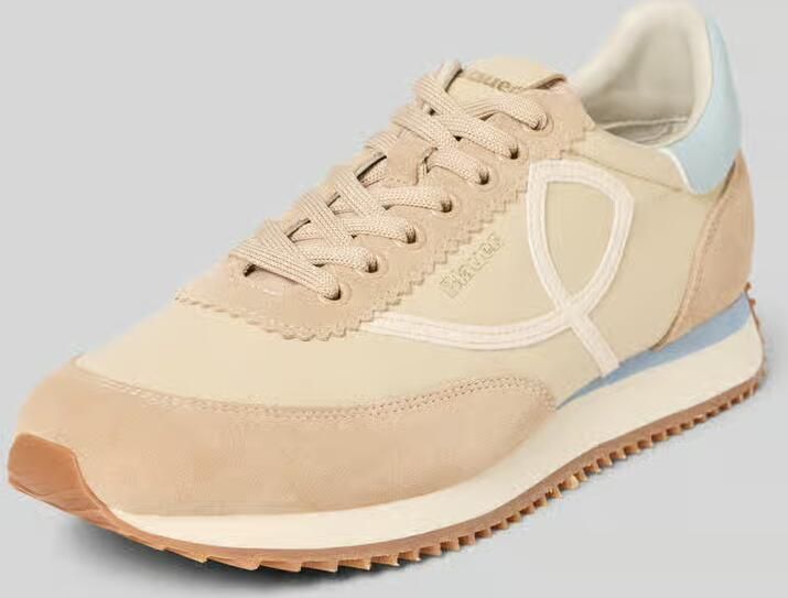 Blauer USA Sneakers van leermix model 'Lorain'