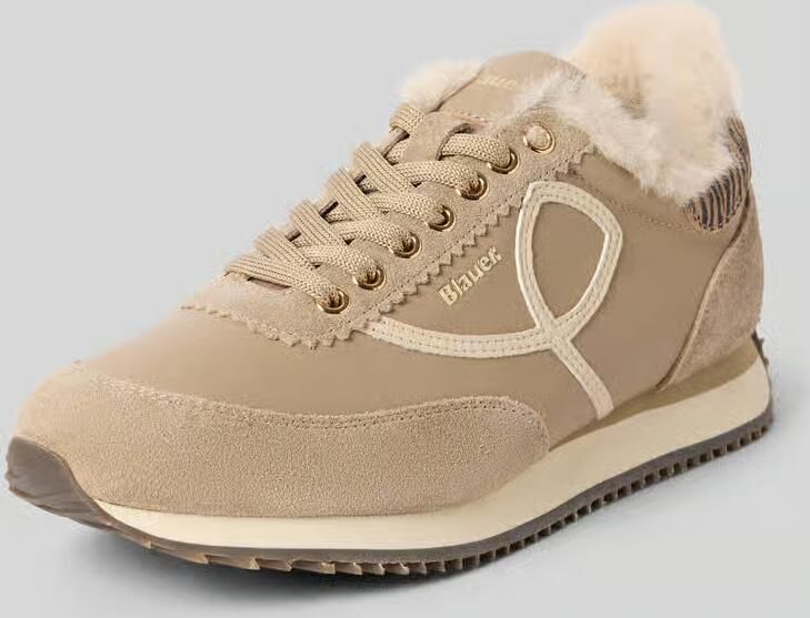 Blauer USA Sneakers van leermix model 'LORAIN'