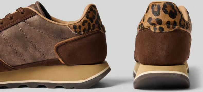 Blauer USA Sneakers van leermix model 'MILLS' - Foto 2