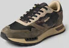 Blauer USA Sneakers van leermix model 'Ryder'