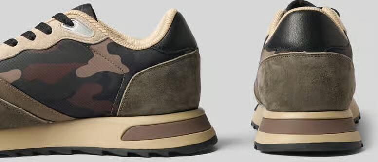 Blauer USA Sneakers van leermix model 'Ryder' - Foto 2