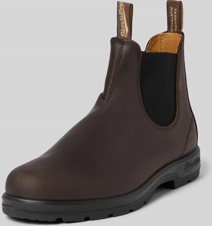 Blundstone boots van leer met elastische inzetten