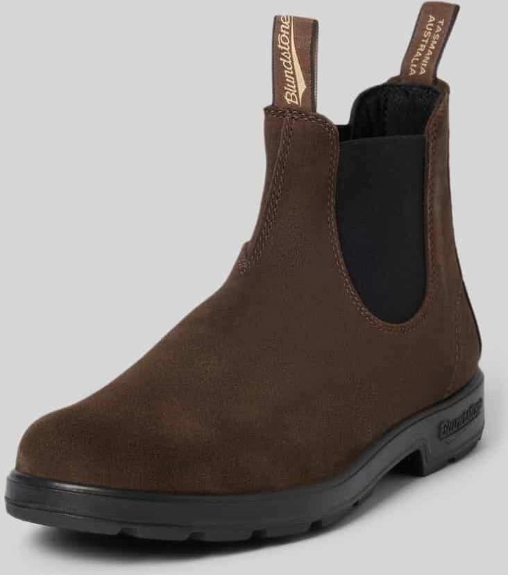 Blundstone boots van leer met elastische inzetten