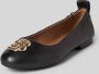 Hugo Boss Ballerina's met monogramdetail Black Dames - Thumbnail 3