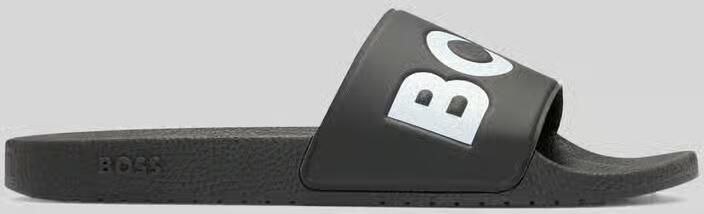 Hugo Boss Band Slippers Collectie Lente Zomer Black Heren - Foto 9