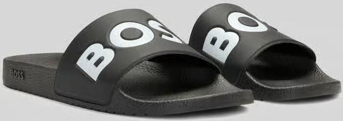Hugo Boss Band Slippers Collectie Lente Zomer Black Heren - Foto 10