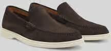 BOSS Heren Loafer Bruin 50543083 202 Sienne Loaf Sd N - Foto 3