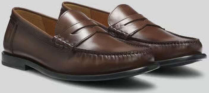 Boss loafers van echt leer - Foto 2