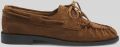 Boss Loafers van echt leer model 'Lycia' - Middenbruin