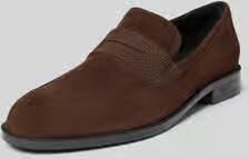 Boss loafers van echt leer model 'TAYIL'