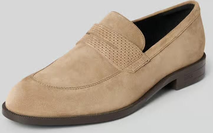 Boss loafers van echt leer model 'TAYIL' - Foto 5