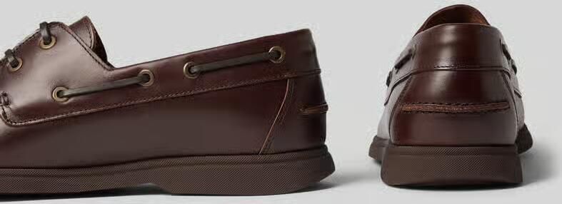 Boss Loafers van echt rundleer model 'Sienne_Slon_pllt' - Foto 2