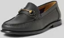 Boss Loafers van echt rundleer model 'TEVAN'