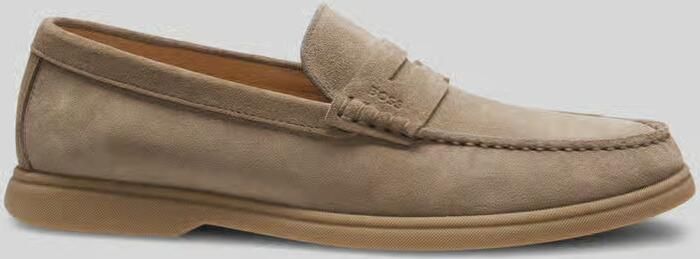 Boss Loafers van runder-velours - Foto 13