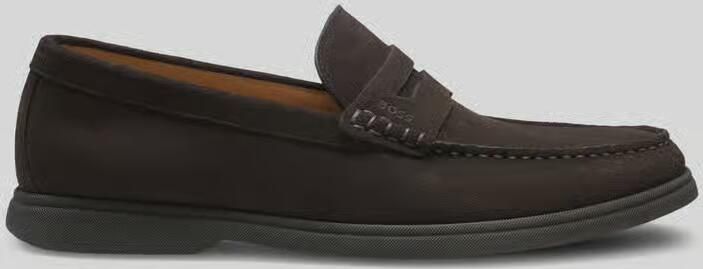 Boss Loafers van runder-velours - Foto 12