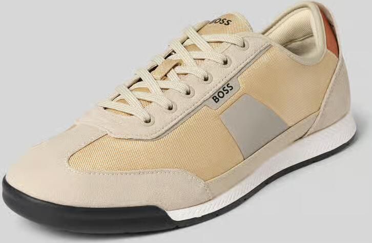 Boss Low-top sneaker met suède-look-applicaties model 'NITAN_LOWP_NYMITH' - Foto 5