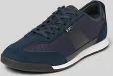Boss low top sneakers met leer model 'Nitan' - Foto 3