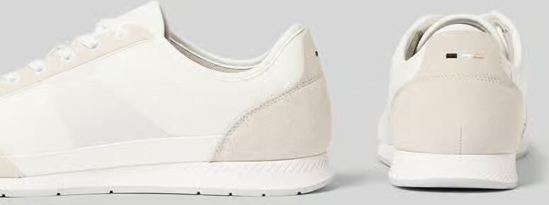 Boss low top sneakers met leer model 'Nitan' - Foto 3