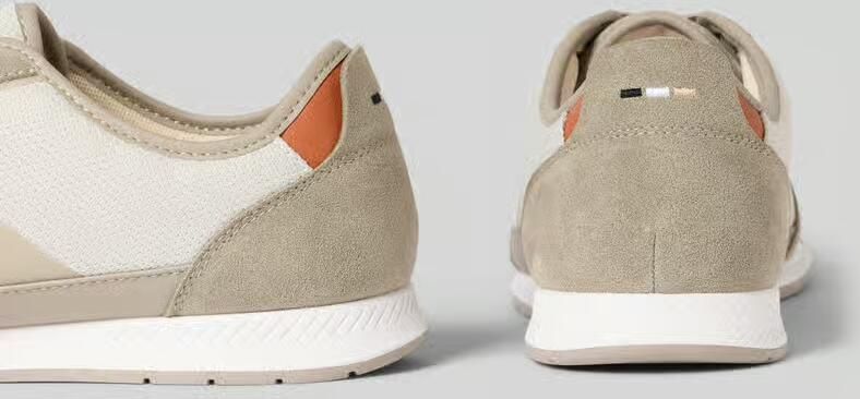 BOSS Heren Sneakers Bruin 50563824 288 Nitan Lowp Txmx - Foto 3