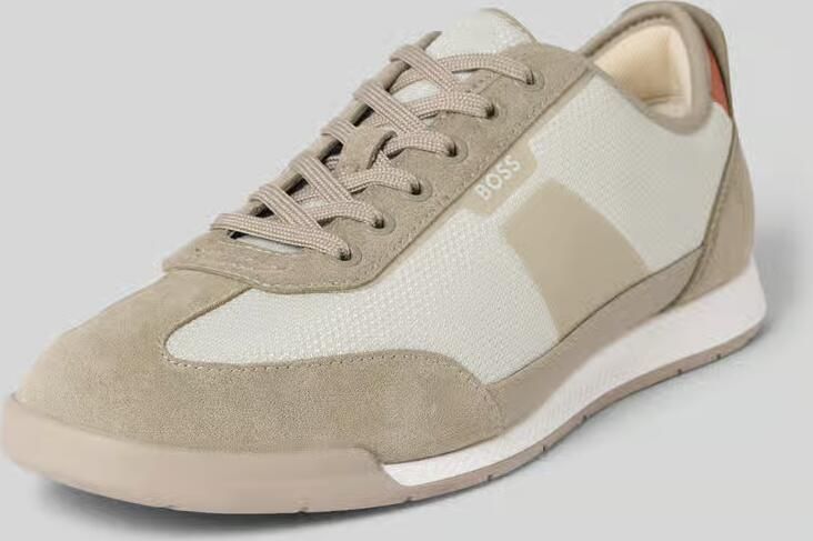 Hugo Boss Heren Sneakers Bruin 50563824 288 Nitan Lowp Txmx - Foto 7