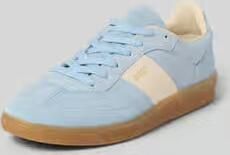 Boss low top sneakers van echt rundleer model 'BRENTA_TENN'
