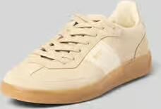 Boss low top sneakers van echt rundleer model 'BRENTA_TENN'